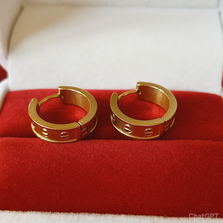 Gleesa Golden Embrace Hoops